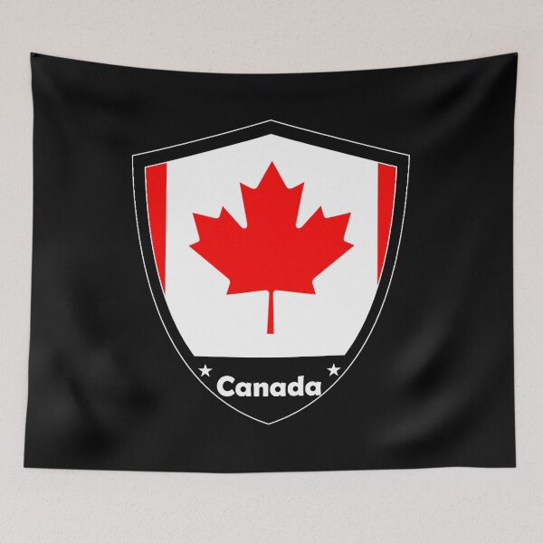 Item preview, Canada Flag Badge designed and sold by Gina-Driada.
