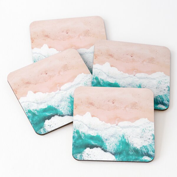 Item preview, Turquoise Ocean & Peach Sand designed and sold by NaomiBalog.