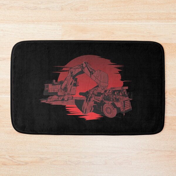 Item preview, Excavator Hitachi 1900 vs Dump Truck komatsu 465 designed and sold by damnoverload.