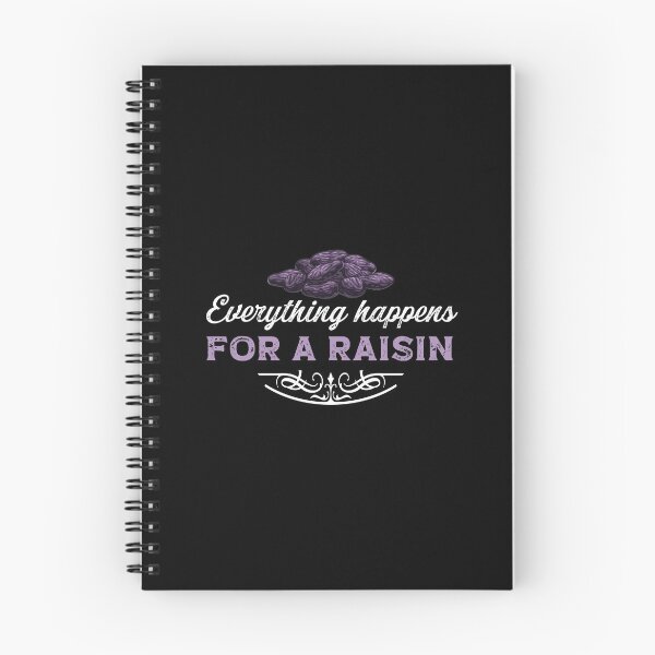 Item preview, Everything Happens For A Raisin - Everything Happens For A Reason Funny Pun designed and sold by 1stAmendMerch.