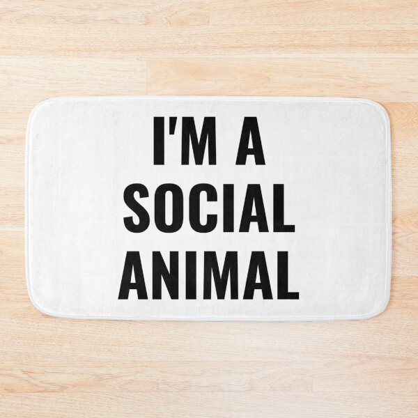 Item preview, I'M A SOCIAL ANIMAL designed and sold by iamxxx.