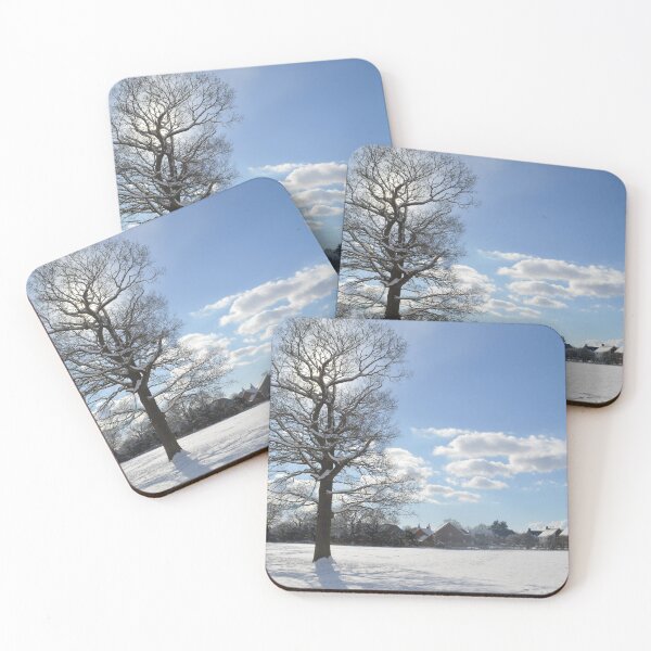 Item preview, Vista invernal hacia Hop Pocket Way designed and sold by HeadcornVillage.