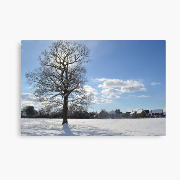 Winter view towards Hop Pocket Way Canvas Print