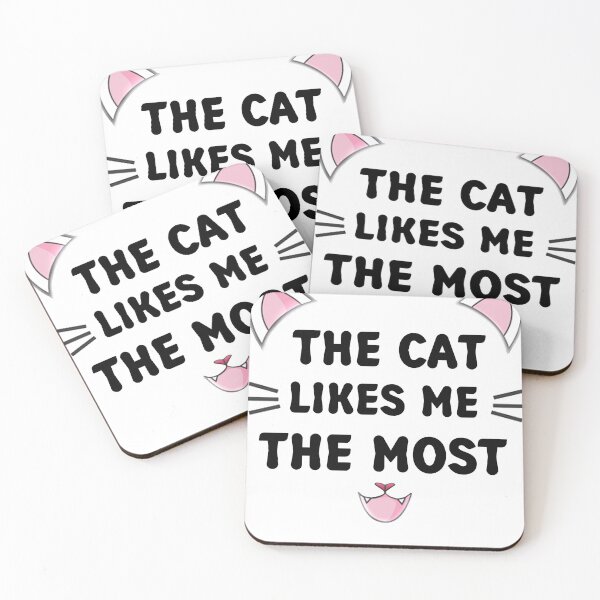 Item preview, The Cat Likes me the Most designed and sold by NadalStore.