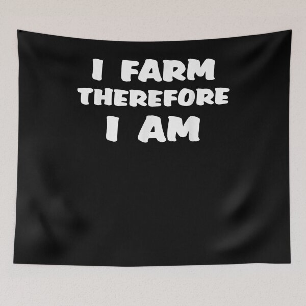 Item preview, I Farm Therefore I Am Farming Farmers Men Women Gift  designed and sold by beatabea.