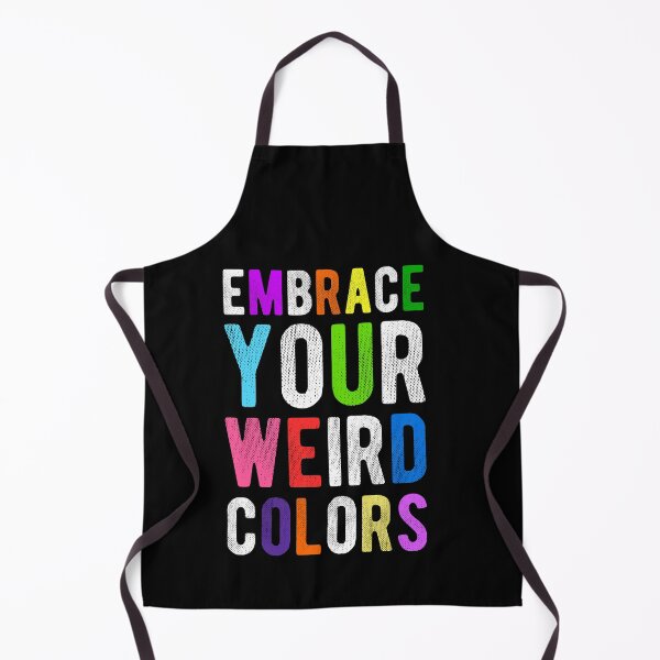 Item preview, Embrace Your Weird Colors - Motivation designed and sold by Prescilla Apon.