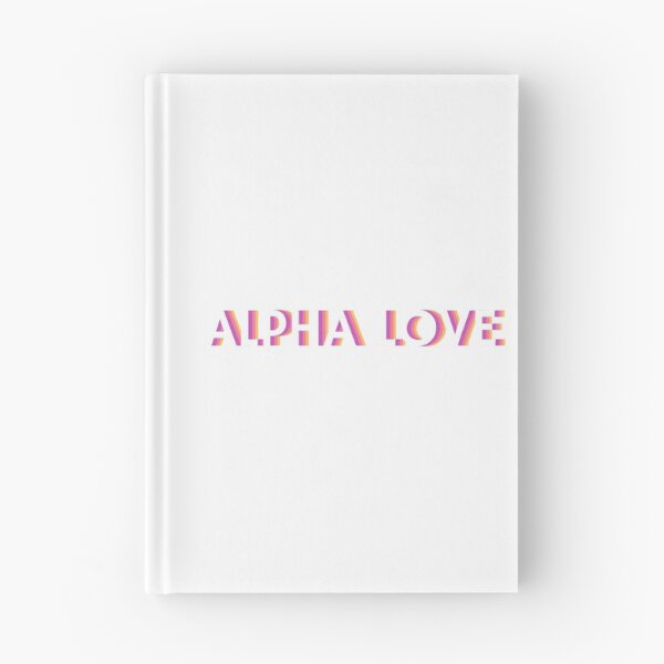 Item preview, Rainbow Alpha Love designed and sold by Mint & Magnolia Design.