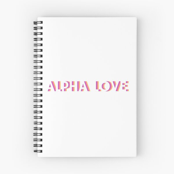 Item preview, Rainbow Alpha Love designed and sold by Mint & Magnolia Design.