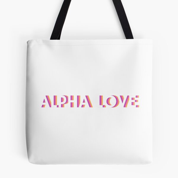 Item preview, Rainbow Alpha Love designed and sold by Mint & Magnolia Design.