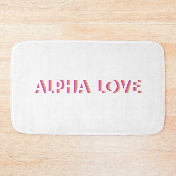 Item preview, Rainbow Alpha Love designed and sold by Mint & Magnolia Design.