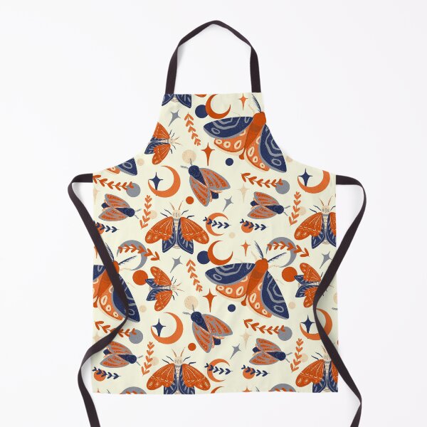 Artikelvorschau, Retro Autumn Moth Pattern - Creme entworfen und verkauft von Hatti-v.