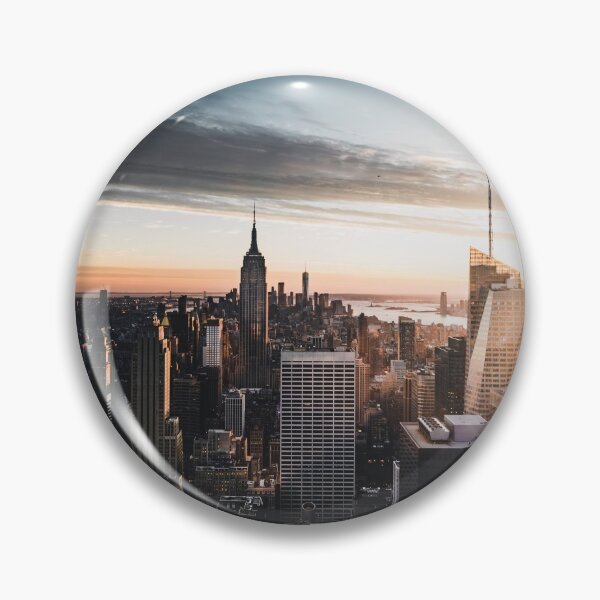 Item preview, Sunset Skyscrapers in New York City designed and sold by dacdibac.