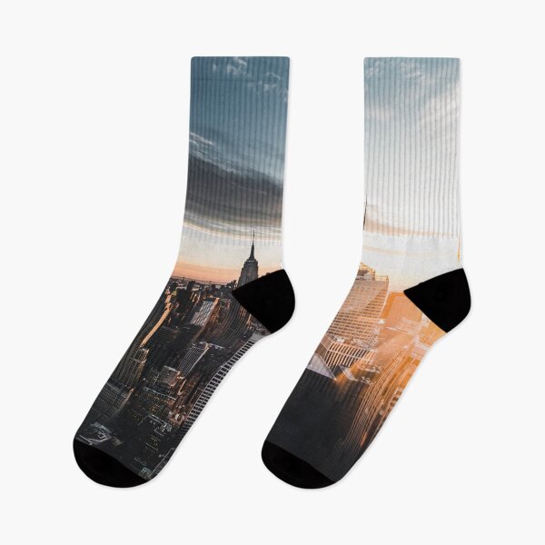 Item preview, Sunset Skyscrapers in New York City designed and sold by dacdibac.
