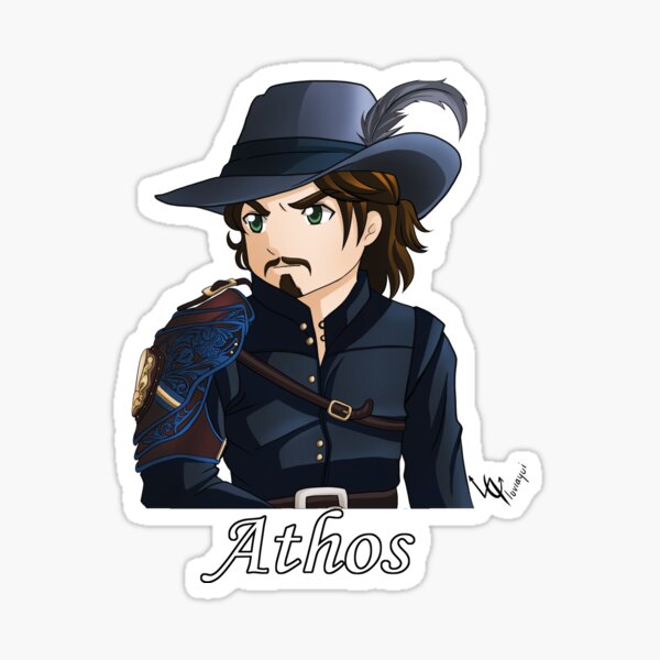 Vista previa del artículo con la obra «Temporada 3 de Athos», diseñado y vendido por lluviayui.