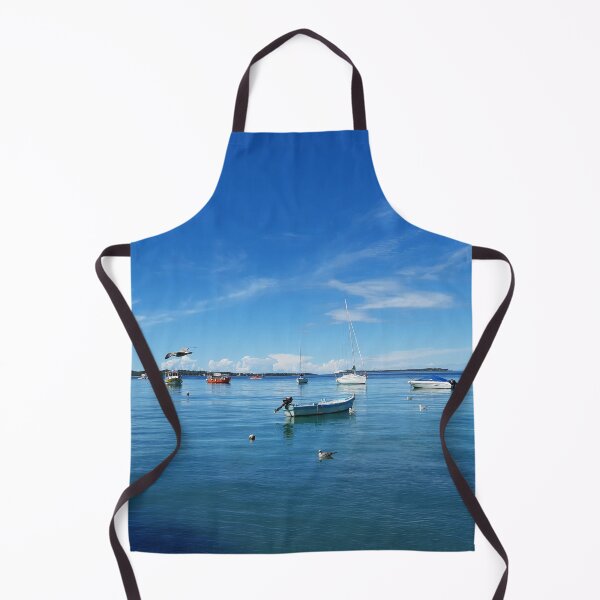 Item preview, Blue maritime landscape in Croatia designed and sold by BarbaraMT.