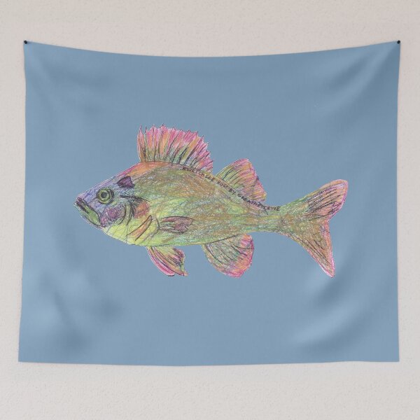 Item preview, Zurich lake wild perch fish. Zurichsee Egli Fisch. Wildly Original by GreatnessLive. designed and sold by GreatnessLive.