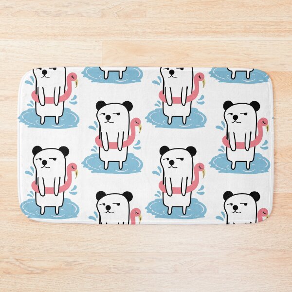 Item preview, Beary Black Ears with rubber flamingo designed and sold by PAINTORS.