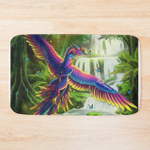 Item preview, Amazonian Dragon - Duvets, House Items designed and sold by SunDragoness.