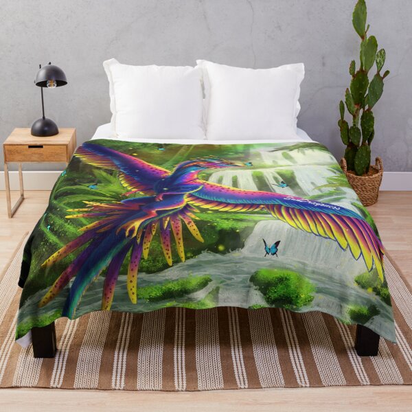 Item preview, Amazonian Dragon - Duvets, House Items designed and sold by SunDragoness.