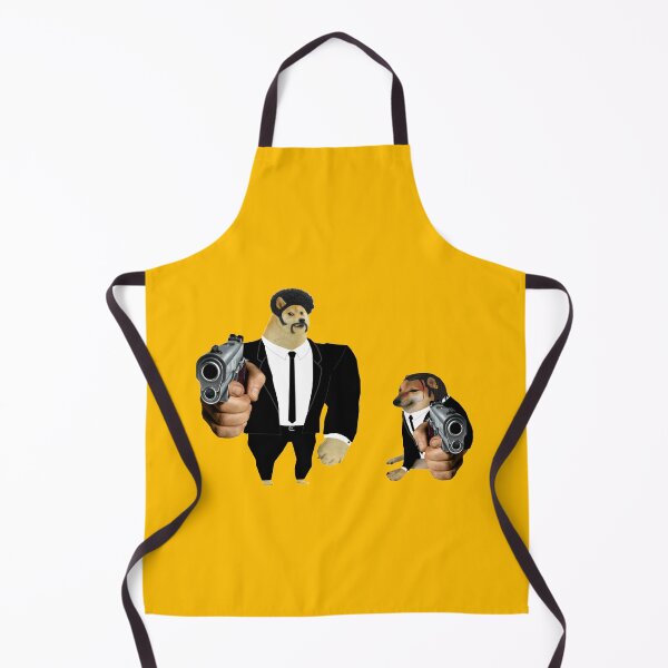 Item preview, Swole vs. Cheems Pulp Fiction designed and sold by DonatasSab.