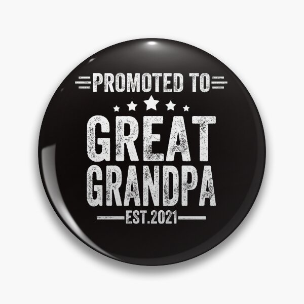 Item preview, New Grandpa Promoted To Great Grandfather Est 2021 Gift designed and sold by Majesticoo.