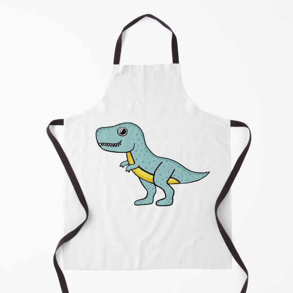 Item preview, Super cute light turquoise, cadet blue happy dinosaur, so adorable dino from prehistory designed and sold by Barolina.