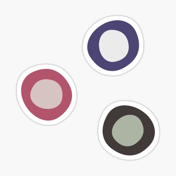 Blobby Dots Sticker