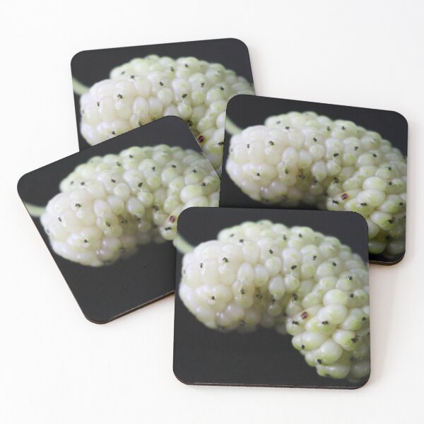 Item preview, Macro of white mulberry fruit with details designed and sold by Mahirov Shop.