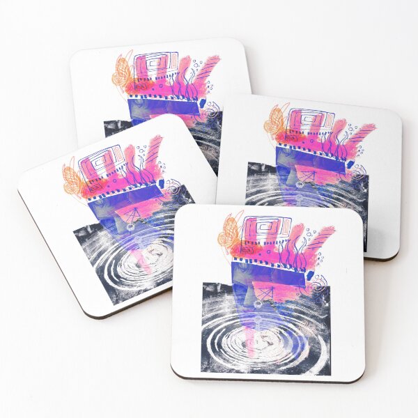 Item preview, Weird Face Collage - King of the Pond designed and sold by Lucie Jamais.