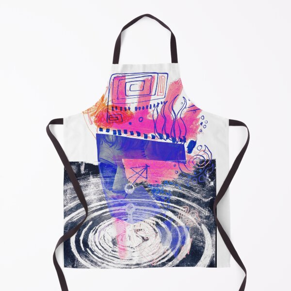 Item preview, Weird Face Collage - King of the Pond designed and sold by Lucie Jamais.
