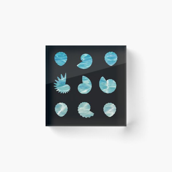 Item preview, Summer Is Here Blue Sea Shells designed and sold by curledup-cat.