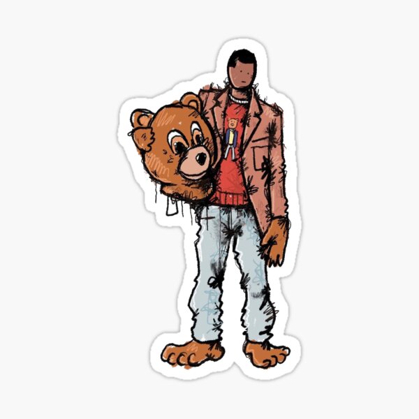 Kanye West sticker Sticker
