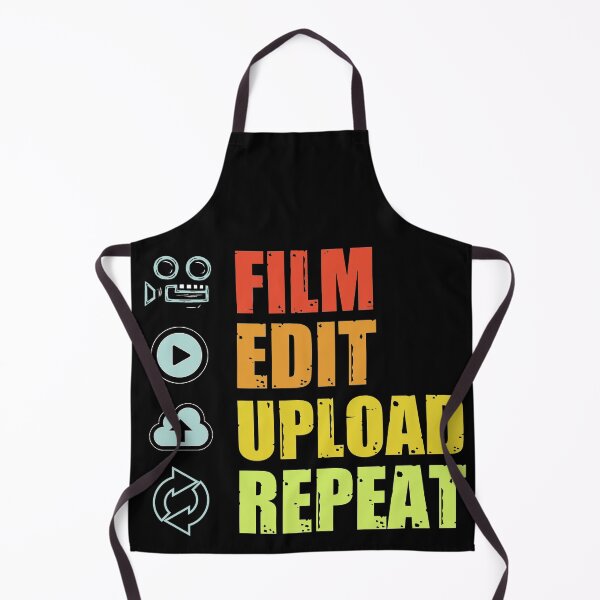 Item preview, Film edit upload repeat - funny film editor designed and sold by SidTastic .
