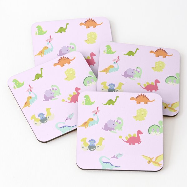 Item preview, Dinosaur and Volcano. Cute Dinosaurs Pattern designed and sold by TheGoToStore.