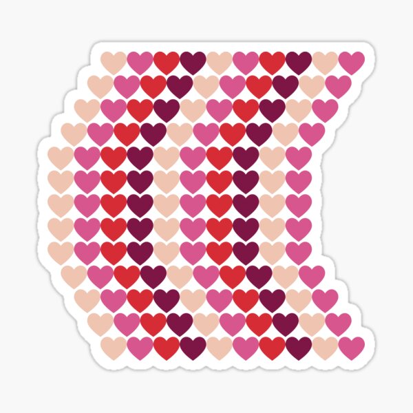 Heart Twist Sticker