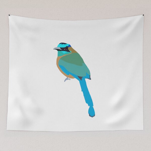 Item preview, Blue-Crowned Motmot designed and sold by PaulinaS.