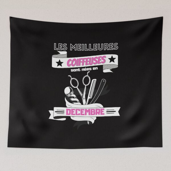Item preview, The best hairdressers are born in December designed and sold by Ydurand.