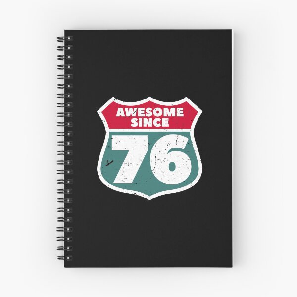 Item preview, Awesome Since 1976 Vintage 45th Birthday Gift designed and sold by designandclouds.