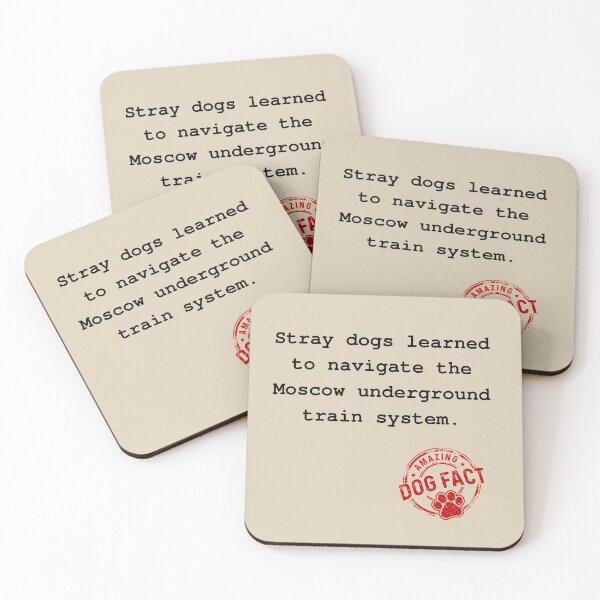 Item preview, Amazing dog fact 1 - metro  designed and sold by kookycomet.