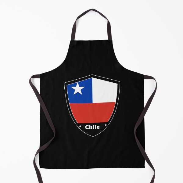 Item preview, Chile Flag Badge designed and sold by Gina-Driada.