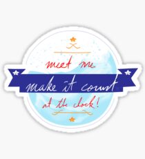 Make It Count Sticker