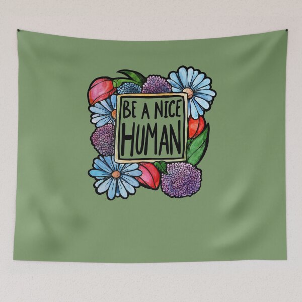 Item preview, Be a nice Human designed and sold by FrictionMaxxing.