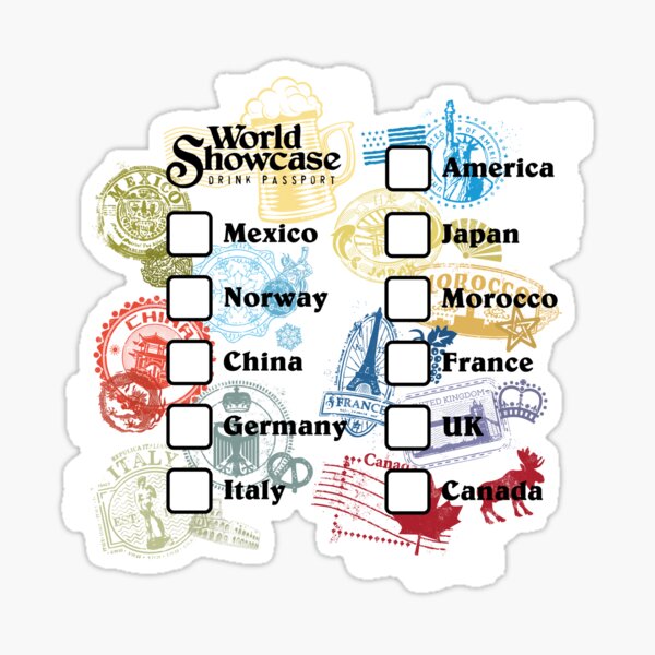 Artikel-Vorschau von Drink Around the World Pass, designt und verkauft von tonysimonetta.