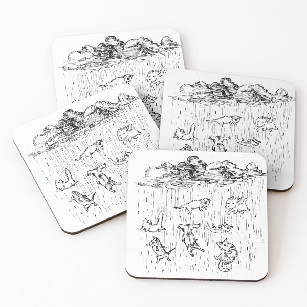 Item preview, It's raining cats and dogs designed and sold by BarbaraMT.