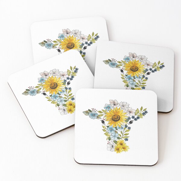 Item preview, Sunflower Cow designed and sold by Red Barn  Co-Op.