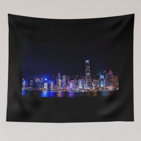 Item preview, Victoria Harbour Night Scenery designed and sold by TinyOwlsFoto.