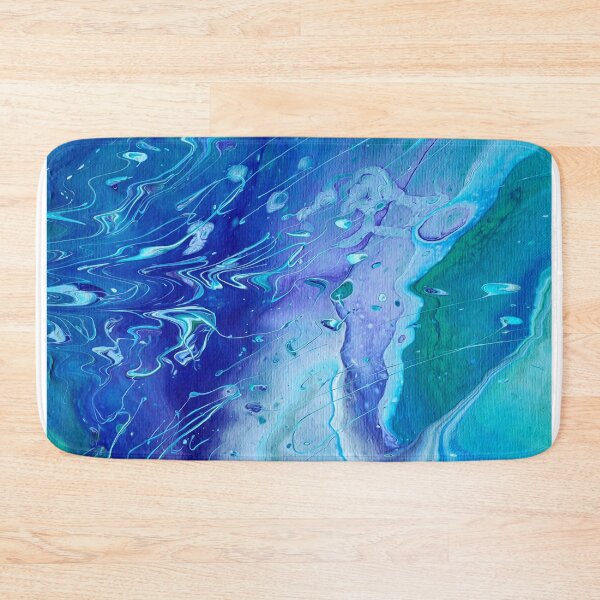 Item preview, Rain - Cool Color Acrylic Pour designed and sold by dnacademic.