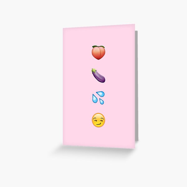 Nice Peach Greeting Card