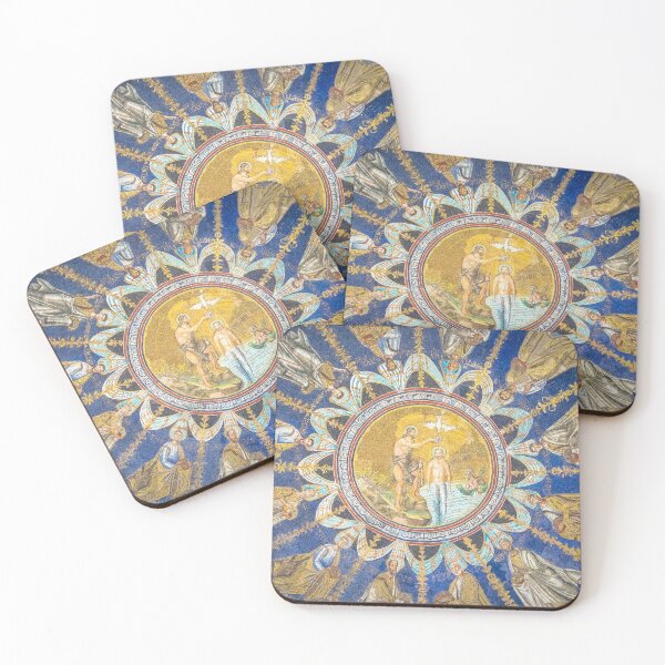 Item preview, Historic byzantine mosaic in Saint Vitale Basilica, Ravenna, Italy designed and sold by Paolo Modena Photography    -   Fine Italian Art.