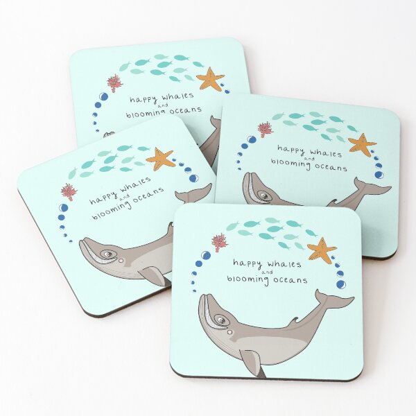 Item preview, happy whales designed and sold by little-lyon.